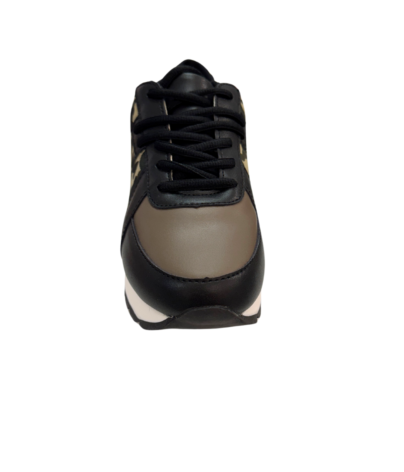 Geri Camo Sneaker Platform One Inch Lightweight Comfort Naughty Monkey